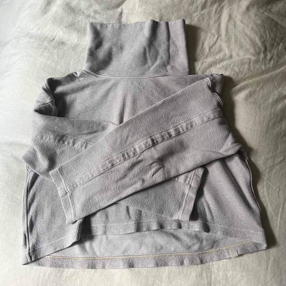 Lululemon Ribbed Funnel Neck Pullover - Picture 2 of 5